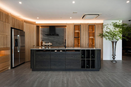 【和のラグジュアリー】カンディハウス札幌のオリジナルキッチン