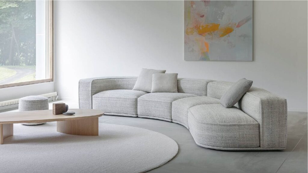 アルフレックス:囲んで集う「SOFFIO ELEMENTI」