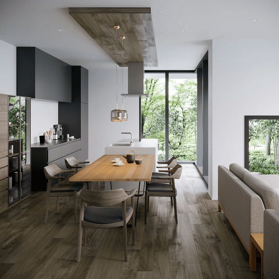 天然木のぬくもりと洗練されたデザイン:カンディハウス