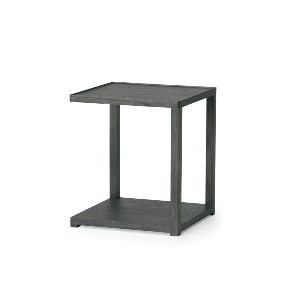 ATILLA LUX リビング サイドテーブル 40×40 消炭