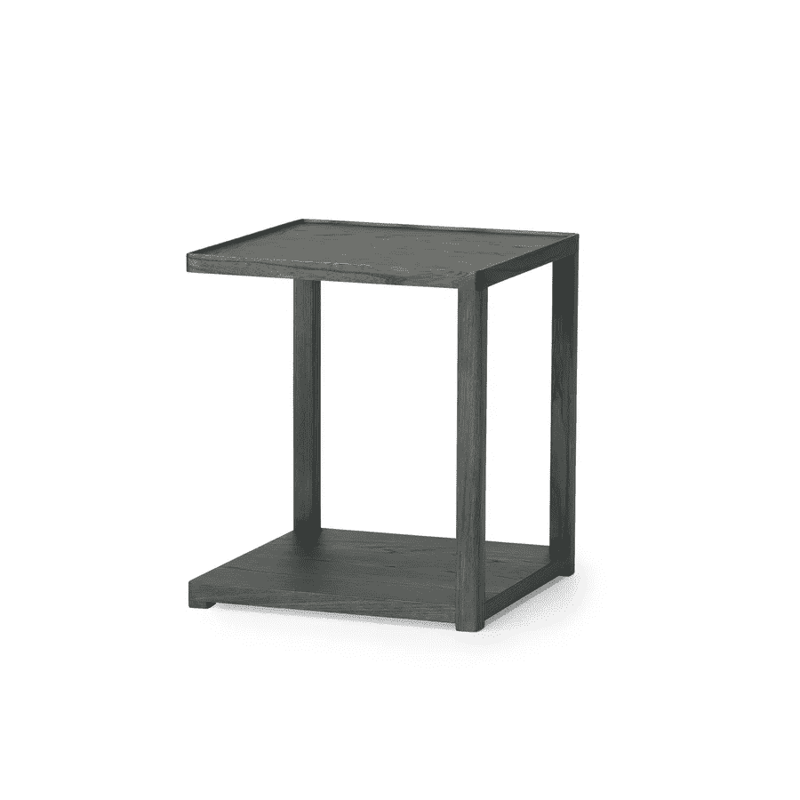 ATILLA LUX リビング サイドテーブル 40×40 消炭