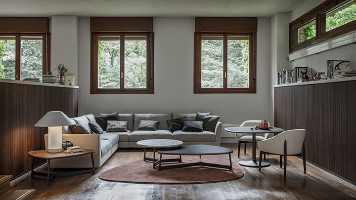 シンプルな現代的デザイン:arflex(アルフレックス)