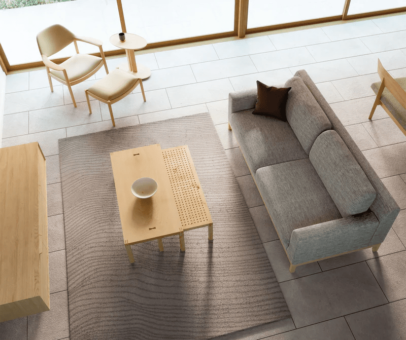 クォード リビング(15) ソファー｜カンディハウス